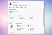 مايكروسوفت توقف مؤقتاً إزالة بطاقة الأشخاص الموسّعة في Outlook Classic بعد ردود فعل المستخدمين