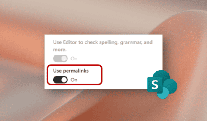 SharePoint Online يتيح خياراً جديداً للتحكم في ظهور الروابط الثابتة بجانب عناوين الصفحات