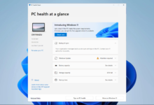 تطبيق PC Health Check: فحص توافق جهازك مع Windows 11 وإدارة معلومات العتاد والآداء