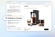 كروم يختبر اختصاراً لإدارة اتصال وضع Google Search AI Mode مع تطبيقات Google Workspace في إصدار Canary