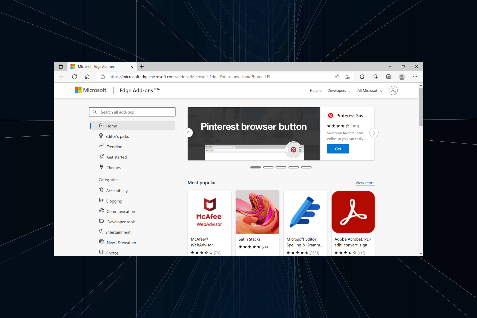 أفضل إضافات Edge لعام 2026 مرتبة بحسب الميزات