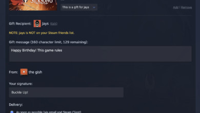 أعلنت Steam عن توسيع خيارات الإهداء، ليتيح لأي شخص شراء لعبة كهدية بدون الحاجة لفتح حساب، مع إيصال عبر البريد الإلكتروني وتحسينات في