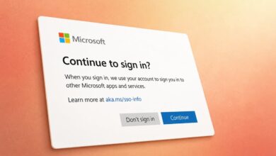 إعلان من شركة مايكروسوفت عن سياسة جديدة في Windows 11 تسمح للمؤسسات بقبول تلقائياً لمطالب المصادقة الأحادية للأجهزة المُدارة، مع تقليل