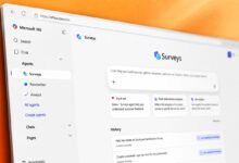 مايكروسوفت ستزيل Surveys Agent من Copilot وتدمجه في Microsoft Forms بحلول أغسطس 2026