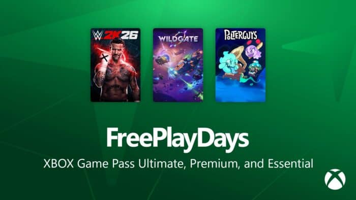 عروض Xbox Free Play Days: WWE 2K26 وWildgate وPolterguys متاحة مجاناً خلال عطلة نهاية الأسبوع (30 يوليو – 2 أغسطس)