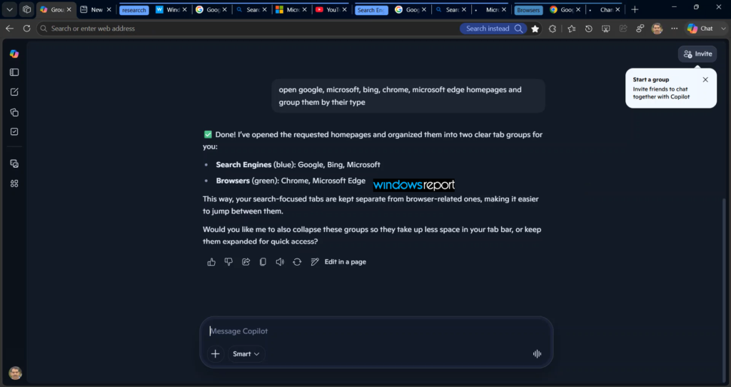 إجراءات Copilot في Edge Beta: ما الذي يمكن أن يفعله داخل المتصفح؟