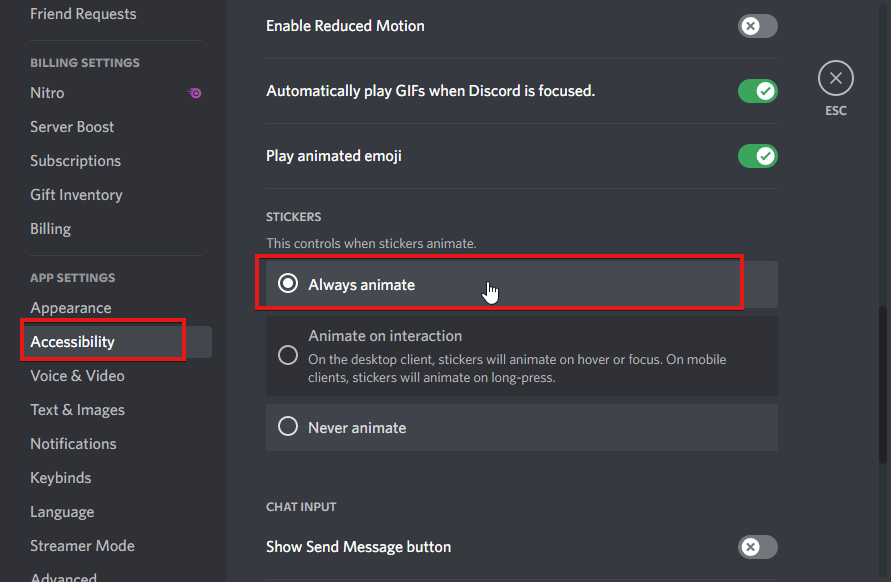 خمسةطرق لإصلاح Discord عندما لا تعمل GIFs