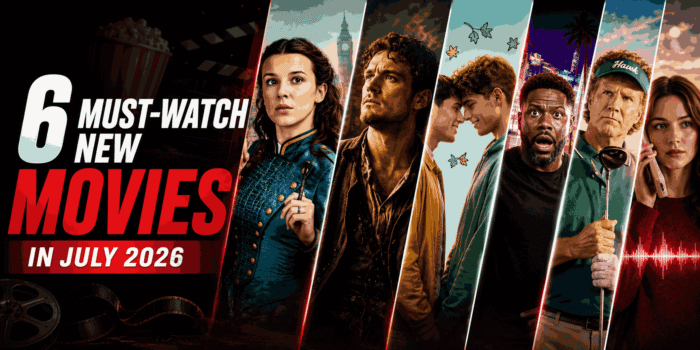 استعرض ستة أفلام جديدة ستصل إلى نتفليكس في يوليو 2026، بدءًا من Enola Holmes 3 وحتى Voicemails for Isabelle، مع لمحات عن النوع والإخراج