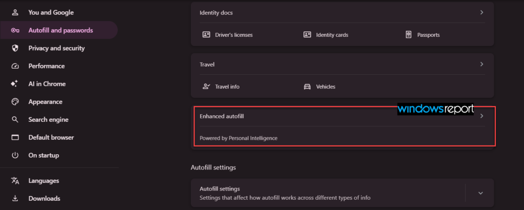 كروم يختبر ميزة Find and Fill with Gemini للملء التلقائي المدعوم بالذكاء الاصطناعي من Gmail وتطبيقات مرتبطة