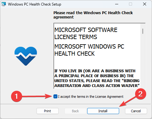 pc health check Windows 11