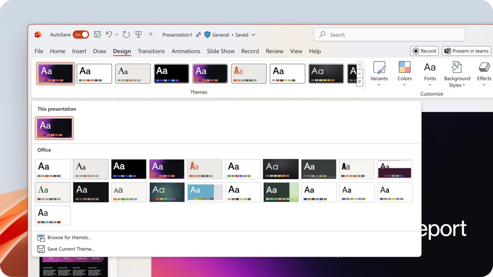 أعلنت شركة مايكروسوفت عن إضافات جديدة في PowerPoint، تتضمن 13 سمة إضافية و13 تخطيطاً ذكياً وتحديثاً في تجربة فتح الملفات، معطرح واسع عبر