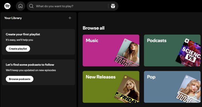 fix spotify search not working