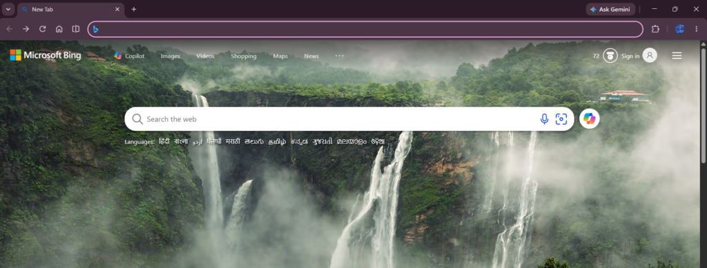 Chrome يختبر ظهور اختصار AI Mode لمحركات بحثطرفية في شريط العناوين