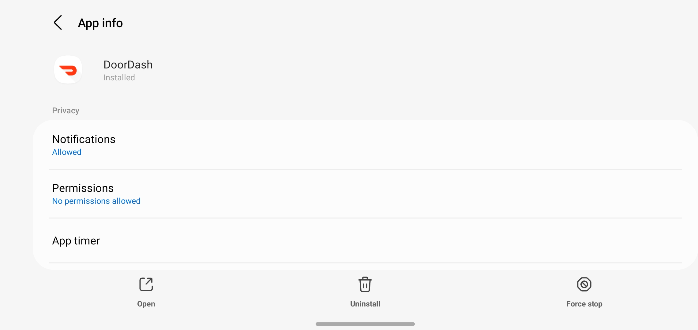 doordash application