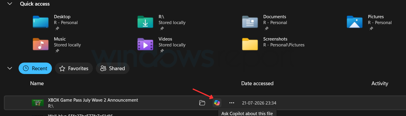 مايكروسوفت تعيّـد خيار "Ask Copilot About This File" إلى مستكشف الملفات وتصفه بأنه عديم الفائدة تماماً