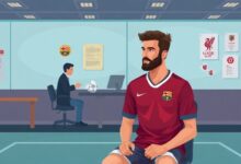 ليفربول يقترب من استعارة رونالد أراوخو مدافع برشلونة لموسم واحد