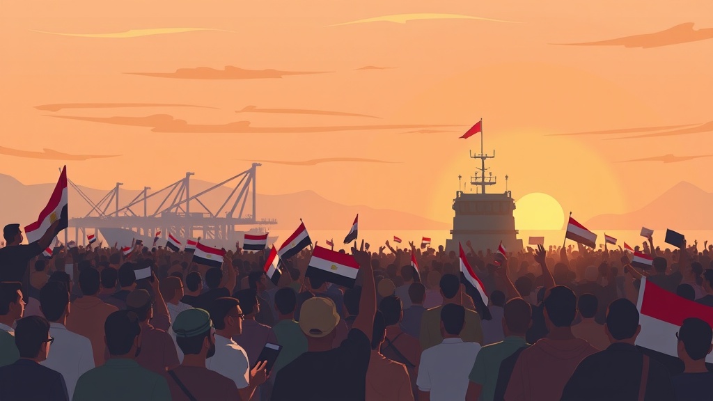 الغضب الشعبي يعلو أمام حادث ميناء دمياط