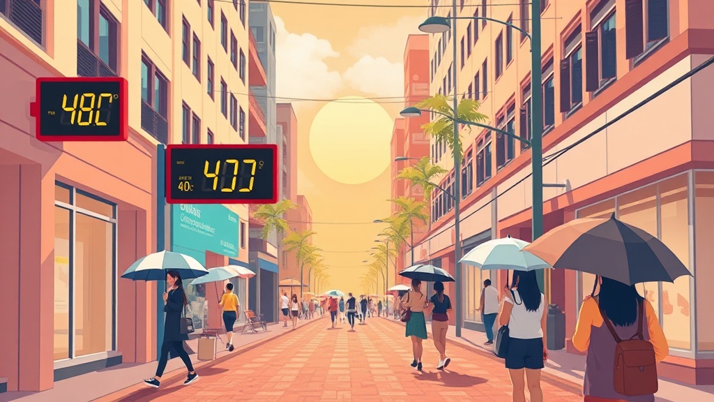 الأرصاد: استمرار ذروة الموجة الحارة اليوم وغدًا مع وصول الحرارة المحسوسة إلى 43 درجة مئوية