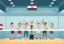 بعثة الاسكواش تعود إلى القاهرة عقب إنجاز بطولة العالم لناشئي وناشئات الاسكواش 2026 في كندا