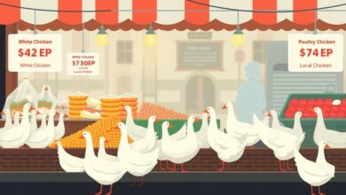 انخفاض أسعار الدواجن في الأقصر اليوم السبت 1 أغسطس 2026 مع وفرة في المعروض