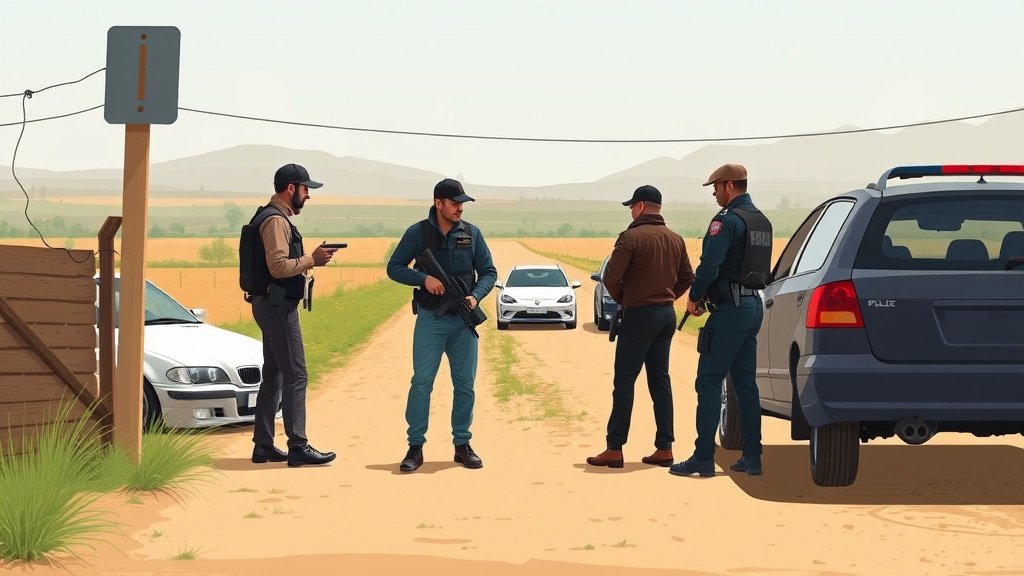 القبض على أربعة متهمين بتهديد مالك مزرعة والاستيلاء عليها في منشأة القناطر