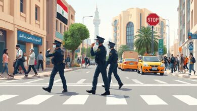 حملات مرورية مكثفة في ديروط بأسيوط لتعزيز السيولة والانضباط بالشوارع