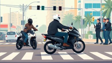 ضبططالبان يقودان دراجة بخارية بلا لوحات لاصطدامهما بفتاة في الغربية